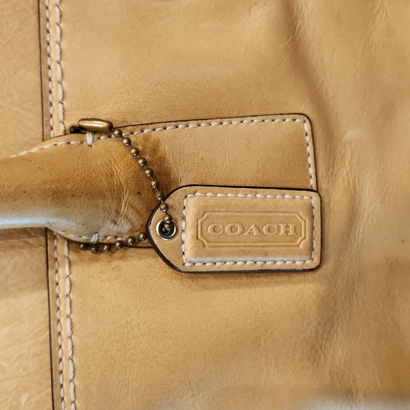 Coach Hampton Madeline Satchel Leather Purse - Picture 4 of 14